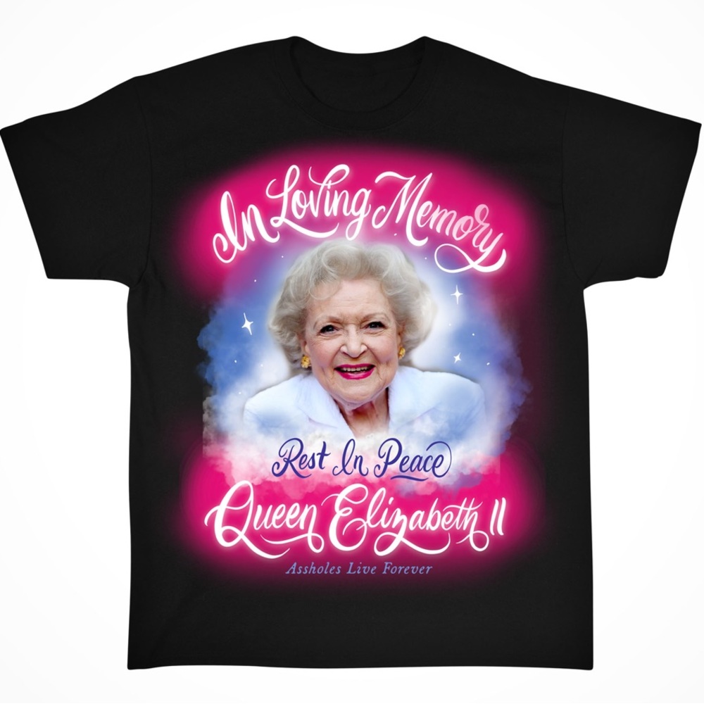Linda Finegold ALF RIP Queen Betty tee